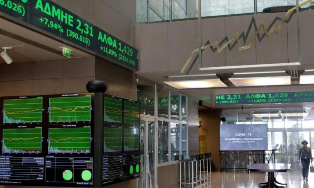Χρηματιστήριο Αθηνών: Άνοδος 1,2% του Γενικού Δείκτη, «βουτιά» 8% στην εβδομάδα για τις τράπεζες